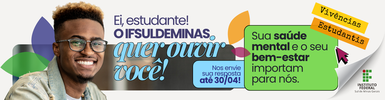 Acesse aqui o formulário da pesquisa sobre qualidade de vida estudantil