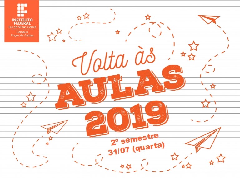 volta aulas 2019 semestre 2