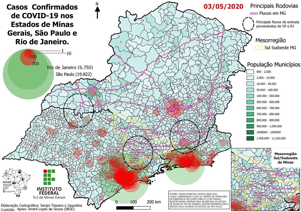 Boletim 1/Mapa - Etapa Microrregional Poços de Caldas