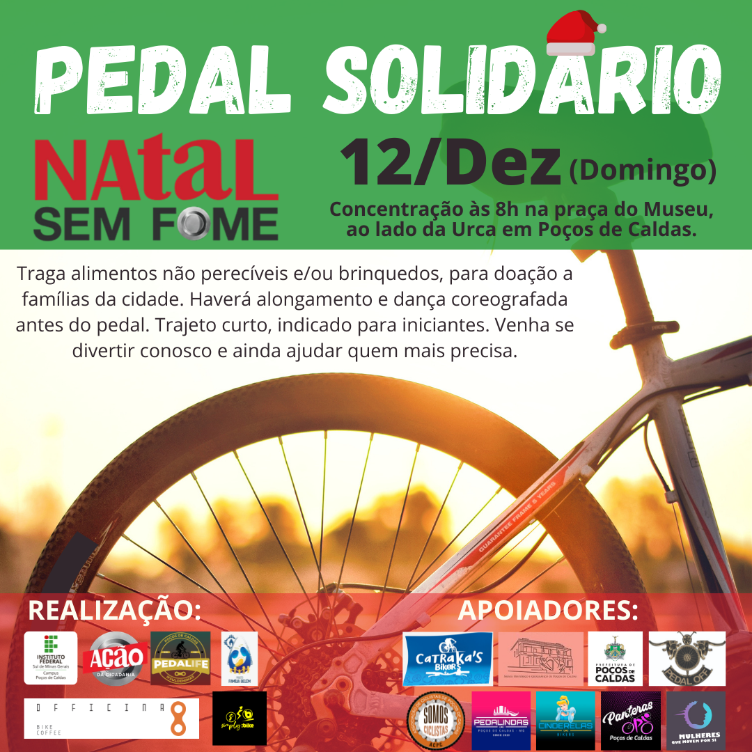 Pedal Solidário 12 dez