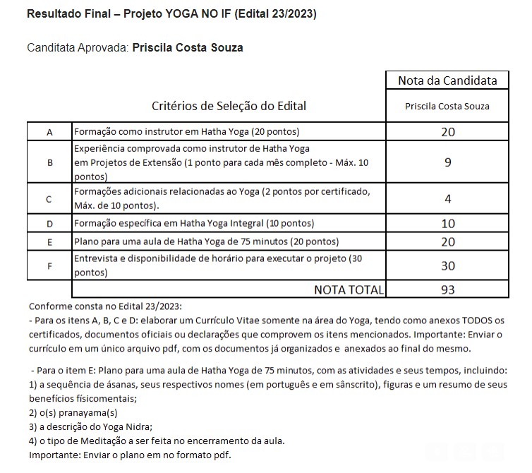 EDITAL PRONATEC Nº 07/2023