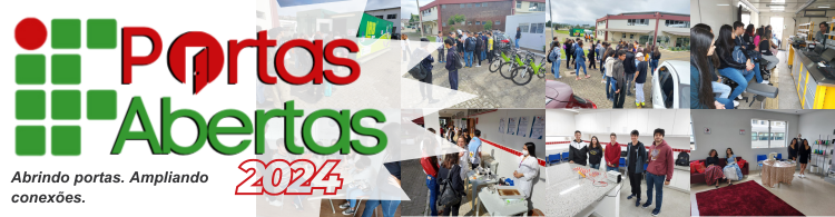 Agende sua visita ao IF Portas Abertas 2024 e conheça nosso Campus