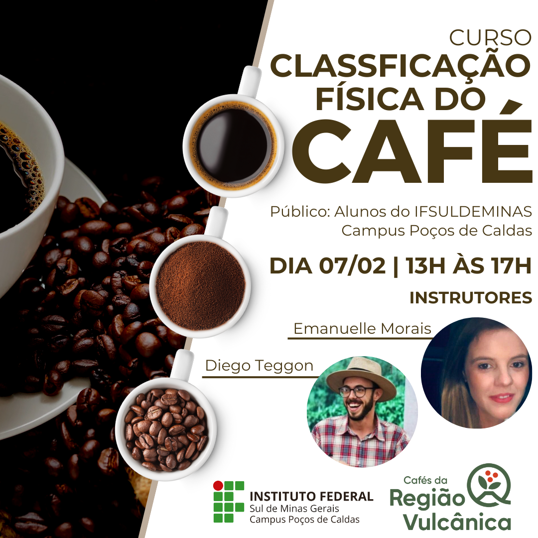 curso Classificação Física de cafés