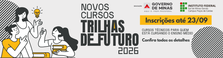 Inscreva-se até 23/09 nos cursos técnicos do Trilhas de Futuro 2026