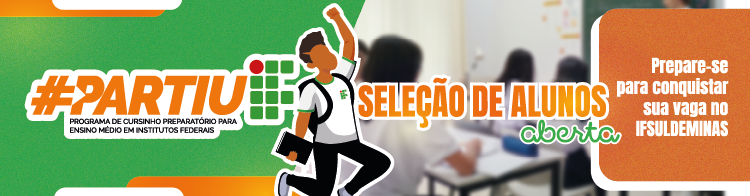 Cursinho para o Técnico Integrado do IFSULDEMINAS está com vagas abertas