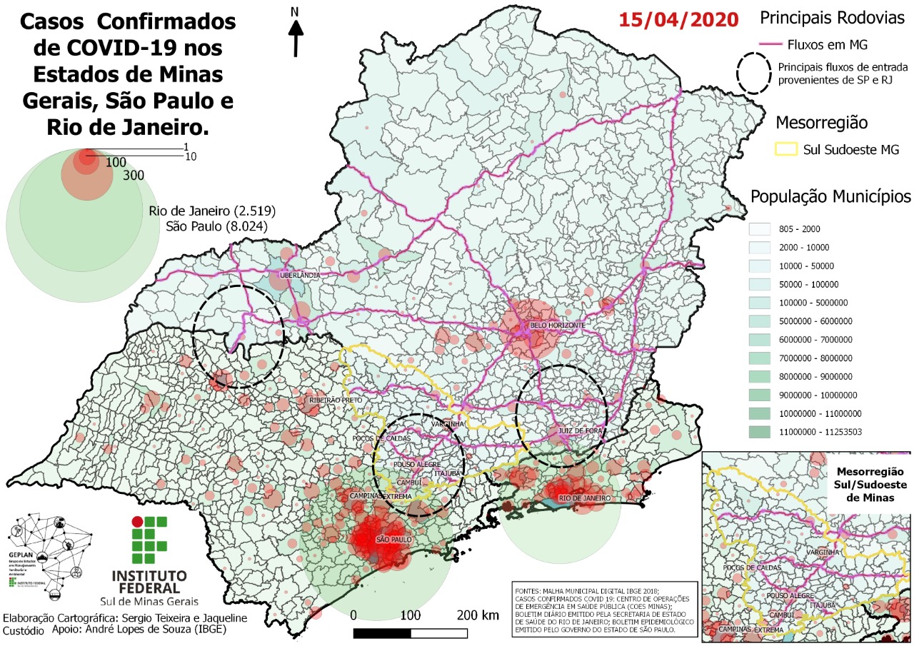 Boletim 1/Mapa - Etapa Microrregional Poços de Caldas